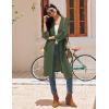 image:imageEkouaer Robes for Women Waffle Knit Bathrobe Lightweight Kimono Robe Knee Length Loungewear with PocketsGreen