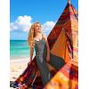 image:imageEkouaer Women Jumpsuits Casual Boho Overalls Sleeveless Spaghetti Strap Long Pants Romper with PocketsDark Grey
