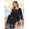 image:imageEkouaer Women Long House Coat Zipper Front Robes Full Length Nightgowns with Pockets Striped Loungewear S4XLColorful Butterfly