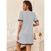image:imageEkouaer Women Zip Up Robe Lightweight Housecoats with Pockets Knee Length Short Bathrobes Soft Nightgown S3XLLight Gray