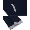 image:imageEkouaer Women Zipper Robe 34 Sleeves Loungewear Dress Full Length Sleepwear Pockets Housecoat Nightgown Long BathrobeStyle 1navy