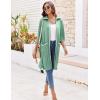 image:imageEkouaer Women Zipper Robe Lightweight House Coat Zipper Front Short Bathrobes Soft Nightgown with Pockets S3XLMint Green