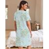 image:imageEkouaer Women Zipper Robes Waffle Short Bathrobe Lightweight House Coat with Pockets Soft Nightgown S3XLDaisy Breeze