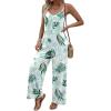 Floral Palm Leaf White