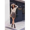 image:imageEKOUAER Deep V Neck Shirts for Women Long Sleeve Thermal Tops Slim Fit Lightweight Undershirts Soft Low Cut Tees XSXXLBeige