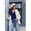 image:imageEkouaer Long Sleeve Shirts for Women V Neck Basic Ribbed T Shirt Thermal Undershirts Slim Fit Casual Tee TopsNavy