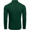 image:imageEkouaer Mens Turtleneck Shirts Ribbed Lightweight Sweater Long Sleeve Casual Pullover Thermal Undershirts SXXLGreen