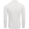 image:imageEkouaer Mens Turtleneck Shirts Ribbed Lightweight Sweater Long Sleeve Casual Pullover Thermal Undershirts SXXLWhite