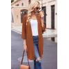image:imageEkouaer Robes for Women Waffle Knit Bathrobe Soft Lightweight Knee Length Loungewear SXXLCaramel Colour