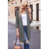 image:imageEkouaer Robes for Women Waffle Knit Bathrobe Soft Lightweight Knee Length Loungewear SXXLDark Grey