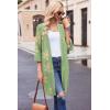 image:imageEkouaer Robes for Women Waffle Knit Bathrobe Soft Lightweight Knee Length Loungewear SXXLFloral Green