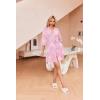 image:imageEkouaer Robes for Women Waffle Knit Bathrobe Soft Lightweight Knee Length Loungewear SXXLFloral Pink
