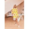 image:imageEkouaer Robes for Women Waffle Knit Bathrobe Soft Lightweight Knee Length Loungewear SXXLFloral Yellow