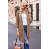 image:imageEkouaer Robes for Women Waffle Knit Bathrobe Soft Lightweight Knee Length Loungewear SXXLKhaki