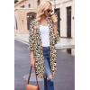 image:imageEkouaer Robes for Women Waffle Knit Bathrobe Soft Lightweight Knee Length Loungewear SXXLLeopard