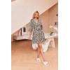 image:imageEkouaer Robes for Women Waffle Knit Bathrobe Soft Lightweight Knee Length Loungewear SXXLLeopard