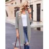 image:imageEkouaer Robes for Women Waffle Knit Bathrobe Soft Lightweight Knee Length Loungewear SXXLLight Grey