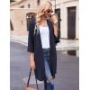 image:imageEkouaer Robes for Women Waffle Knit Bathrobe Soft Lightweight Knee Length Loungewear SXXLNavy Blue
