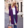 image:imageEkouaer Robes for Women Waffle Knit Bathrobe Soft Lightweight Knee Length Loungewear SXXLPurple