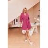 image:imageEkouaer Robes for Women Waffle Knit Bathrobe Soft Lightweight Knee Length Loungewear SXXLRose