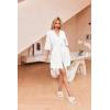 image:imageEkouaer Robes for Women Waffle Knit Bathrobe Soft Lightweight Knee Length Loungewear SXXLWhite