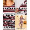 image:imageEkouaer Thermal Underwear for Women Long Johns Sets Base Layer Lightweight 2 Pieces Pajams SetDeer White