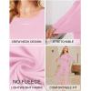 image:imageEkouaer Thermal Underwear for Women Long Johns Sets Base Layer Lightweight 2 Pieces Pajams SetPink