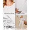 image:imageEkouaer Thermal Underwear for Women Long Johns Sets Base Layer Lightweight 2 Pieces Pajams SetWhite