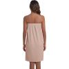 image:imageEkouaer Waffle Robes For Women Bath Wraps Lightweight Knee Length Soft Shower Robe with Pocket SLBeige