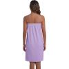 image:imageEkouaer Waffle Robes For Women Bath Wraps Lightweight Knee Length Soft Shower Robe with Pocket SLLavender