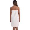 image:imageEkouaer Waffle Robes For Women Bath Wraps Lightweight Knee Length Soft Shower Robe with Pocket SLWhite
