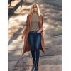 image:imageEkouaer Womens Long Sleeve Shirts 3 Pack Crew Neck Thermal Tops Loose Fit Undershirt Base Layer Trendy Clothes XSXXL3pcs Black  Tea Leaf  Beige