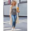 image:imageEkouaer Womens Maternity Crew Neck Long Sleeve Tee 3 Pack3pcs Black  Grey  White