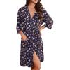 Navy Blue Floral