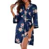 Navy Blue Floral