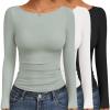 3pcs Black / White / Light Green