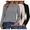 3pcs Black / Beige / Grey