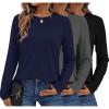 3pcs Black / Dark Grey / Navy Blue