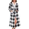 White Black Plaid