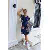 image:imageEkouaer 3 in 1 LaborDeliveryHospital Gown Nursing Dress Maternity Nightgown Sleepwear for Breastfeeding with Button SXXLNavy Bluepink Flower