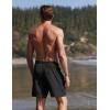image:imageEkouaer Mens Swim Trunks 7 Inch Quick Dry Breathable Board Shorts Beach Bathing Suit Lightweight Swimsuit SwimwearBlack