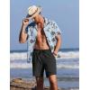 image:imageEkouaer Mens Swim Trunks 7 Inch Quick Dry Breathable Board Shorts Beach Bathing Suit Lightweight Swimsuit SwimwearBlack