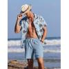 image:imageEkouaer Mens Swim Trunks 7 Inch Quick Dry Breathable Board Shorts Beach Bathing Suit Lightweight Swimsuit SwimwearLight Blue