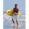 image:imageEkouaer Mens Swim Trunks 7 Inch Quick Dry Breathable Board Shorts Beach Bathing Suit Lightweight Swimsuit SwimwearLight Bluepalm Leaf