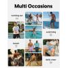 image:imageEkouaer Mens Swim Trunks 7 Inch Quick Dry Breathable Board Shorts Beach Bathing Suit Lightweight Swimsuit SwimwearLight Grey