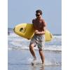 image:imageEkouaer Mens Swim Trunks 7 Inch Quick Dry Breathable Board Shorts Beach Bathing Suit Lightweight Swimsuit SwimwearLight Grey