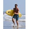 image:imageEkouaer Mens Swim Trunks 7 Inch Quick Dry Breathable Board Shorts Beach Bathing Suit Lightweight Swimsuit SwimwearSunglass Pineapple