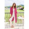 image:imageEkouaer Robes for Women Long Waffle Knit Bathrobe Lightweight Kimono Robe Soft Shawl Collar Spa Robes with Pockets SXXLRose RedSmall Waffle