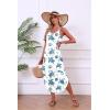 image:imageEkouaer Womens Swimsuit Beach Cover Up Dress Spaghetti Strap V Neck Swimwear A Line 2026 Bathing Suit Coverups with PocketsWhite Sea Turtles