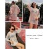 image:imageEkouaer Womens Swimsuit Cover Ups Sexy Crochet Swim Coverup Long Sleeve Bathing Suit Summer Vacation OutfitsA Beige